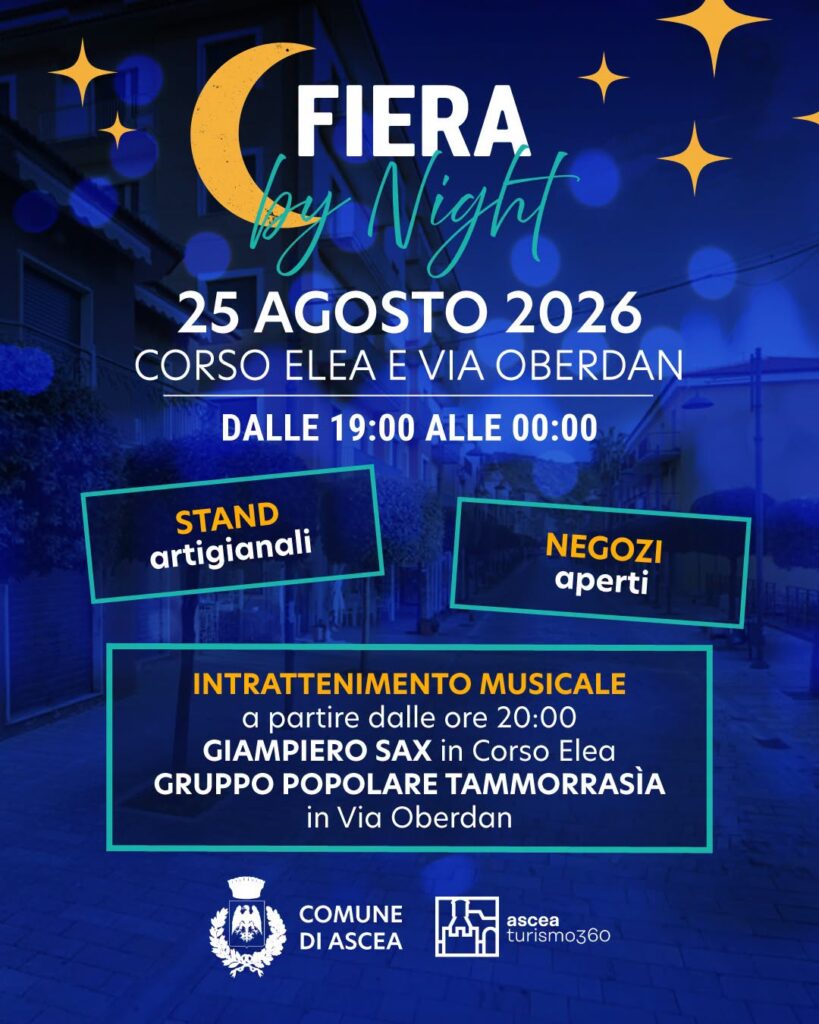 fiera-by-night-2026-ad-ascea-marina-eventi-degustazioni-sagre-concerti-nel-cilento-e-vallo-di-diano