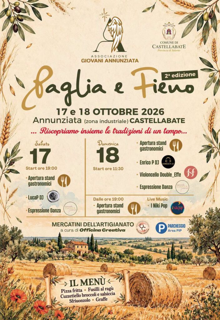 paglia-e-fieno-2026-ad-annunziata-di-castellabate-eventi-sagre-nel-cilento-e-vallo-di-diano